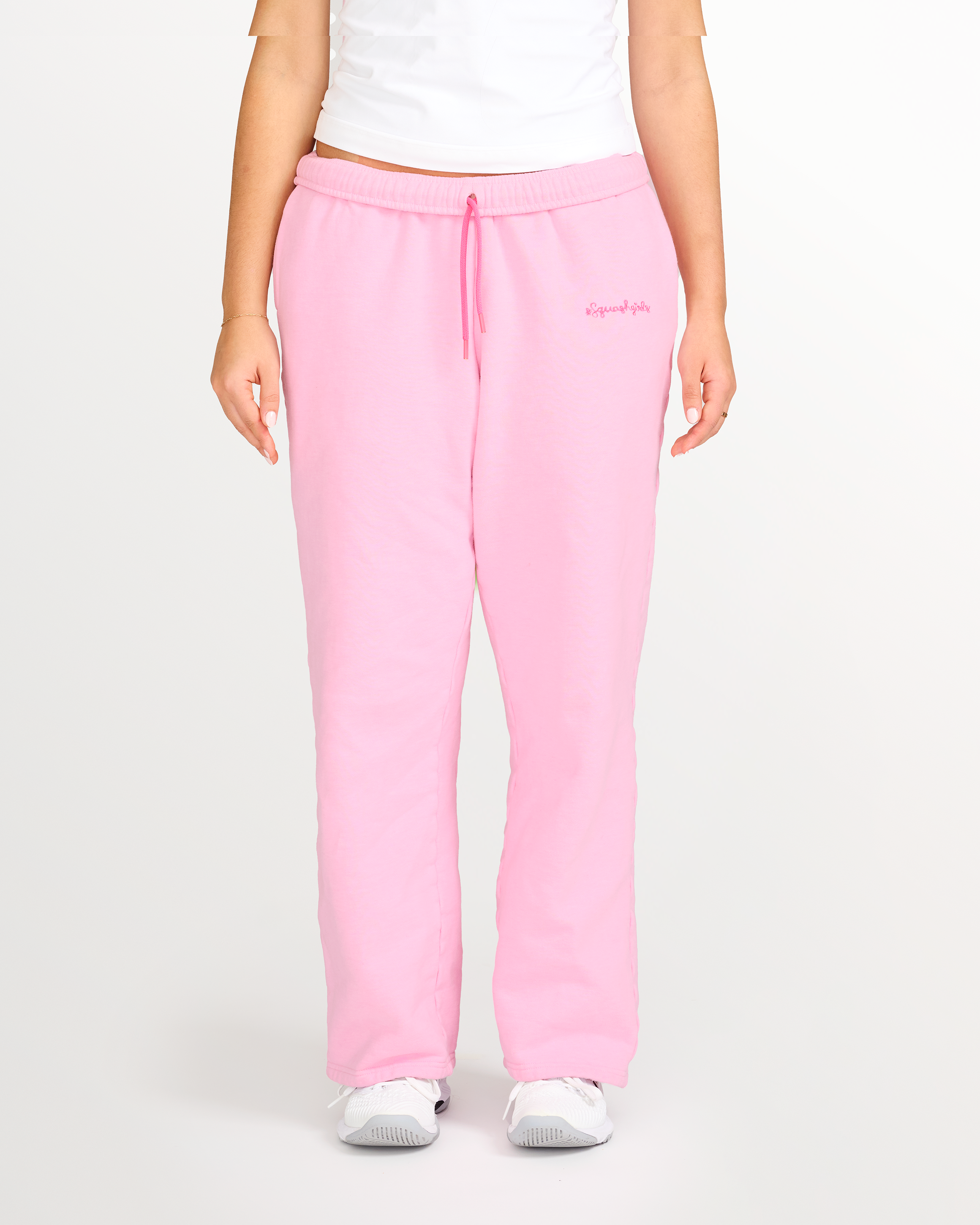 “The Warm-Up” Wide Leg Fleece Pant